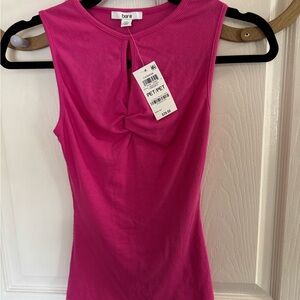 NWT Bar III Pink Sleeveless Top